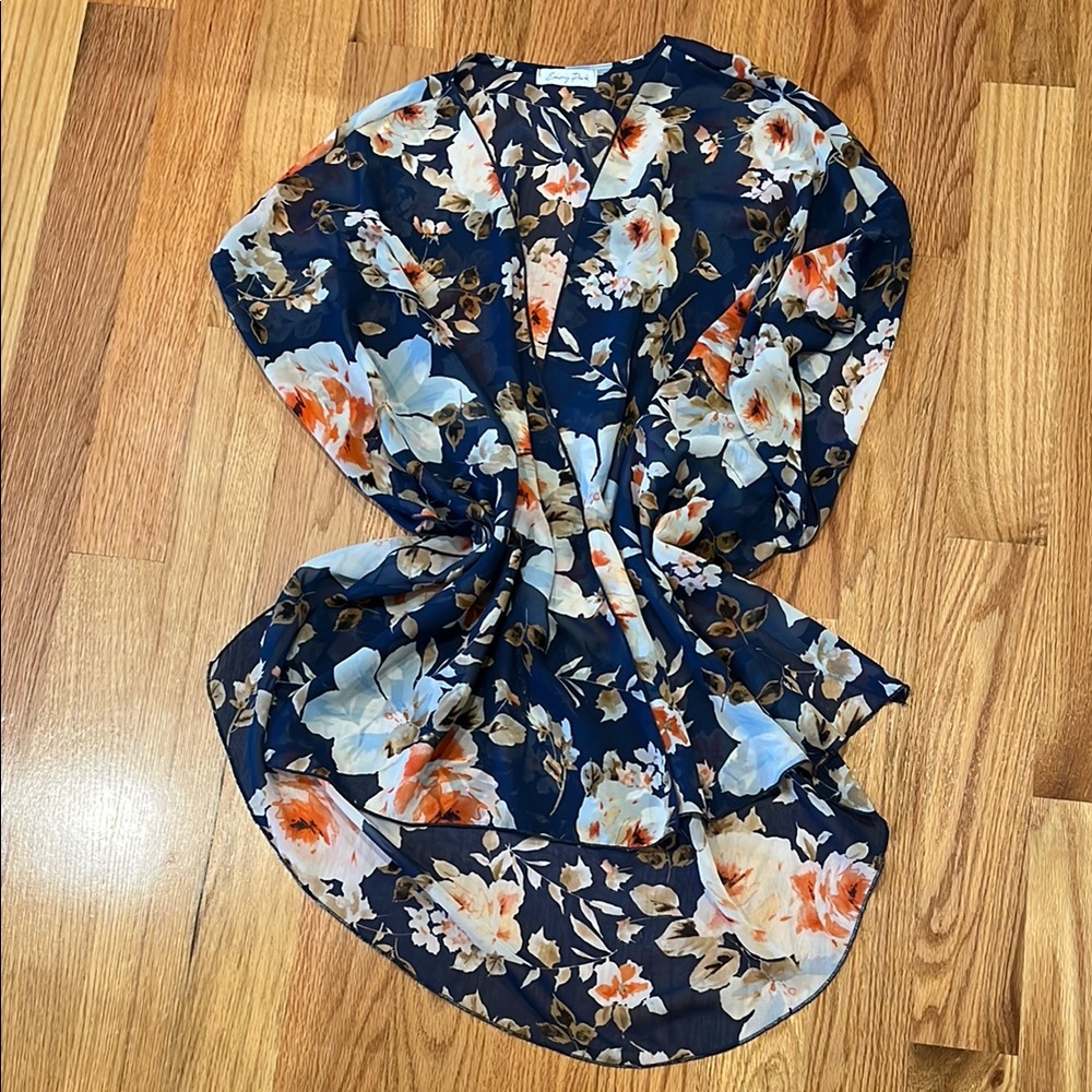 Floral Kimono Cardigan